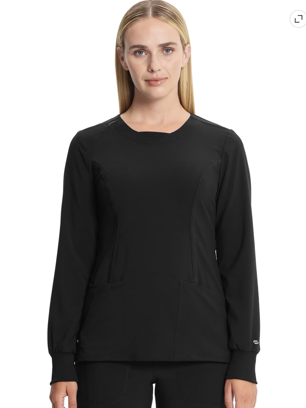 Cherokee Infinity Long Sleeve Scrub Top CK781A NWT XL